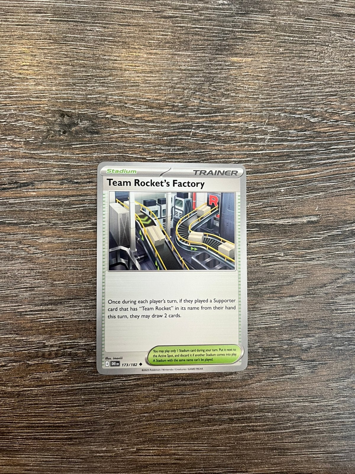 Team Rocket’s Factory DRI 173/182, Ophalen of Verzenden, Zo goed als nieuw