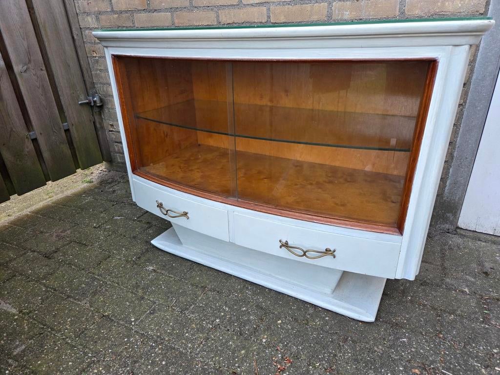 Vintage apart gebogen kast, Ophalen, Huis en Inrichting