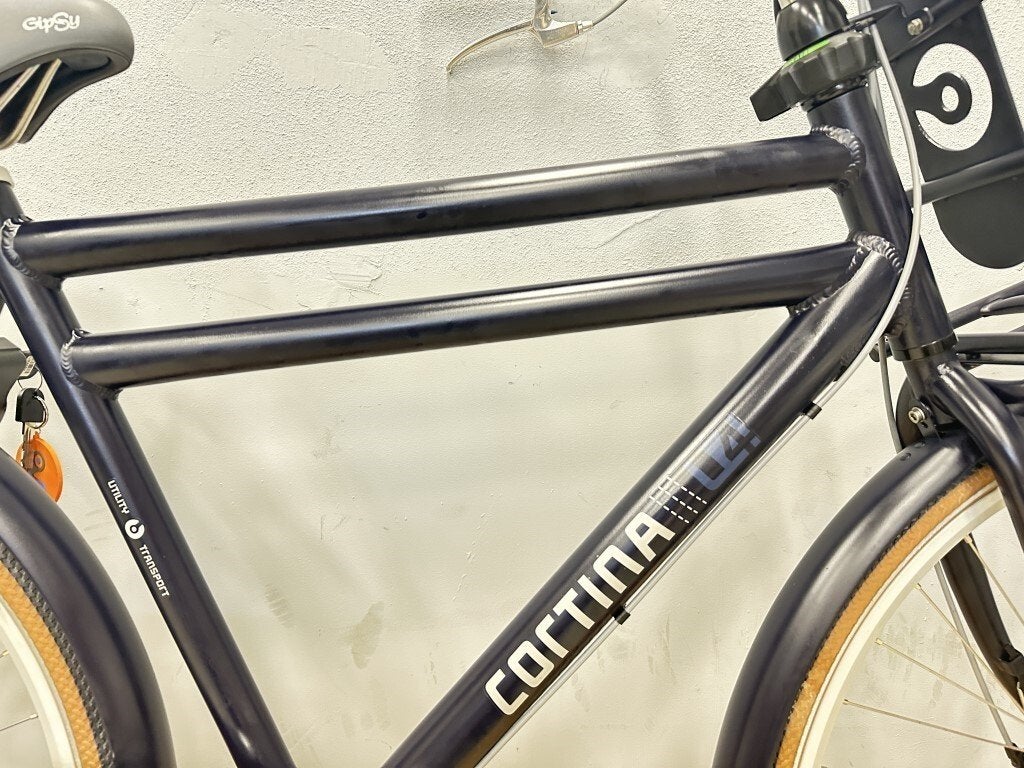 Cortina U4 3 versn. met Rollerbrakes, Fietsen en Brommers, Gebruikt, Versnellingen, 53 tot 57 cm, Ophalen
