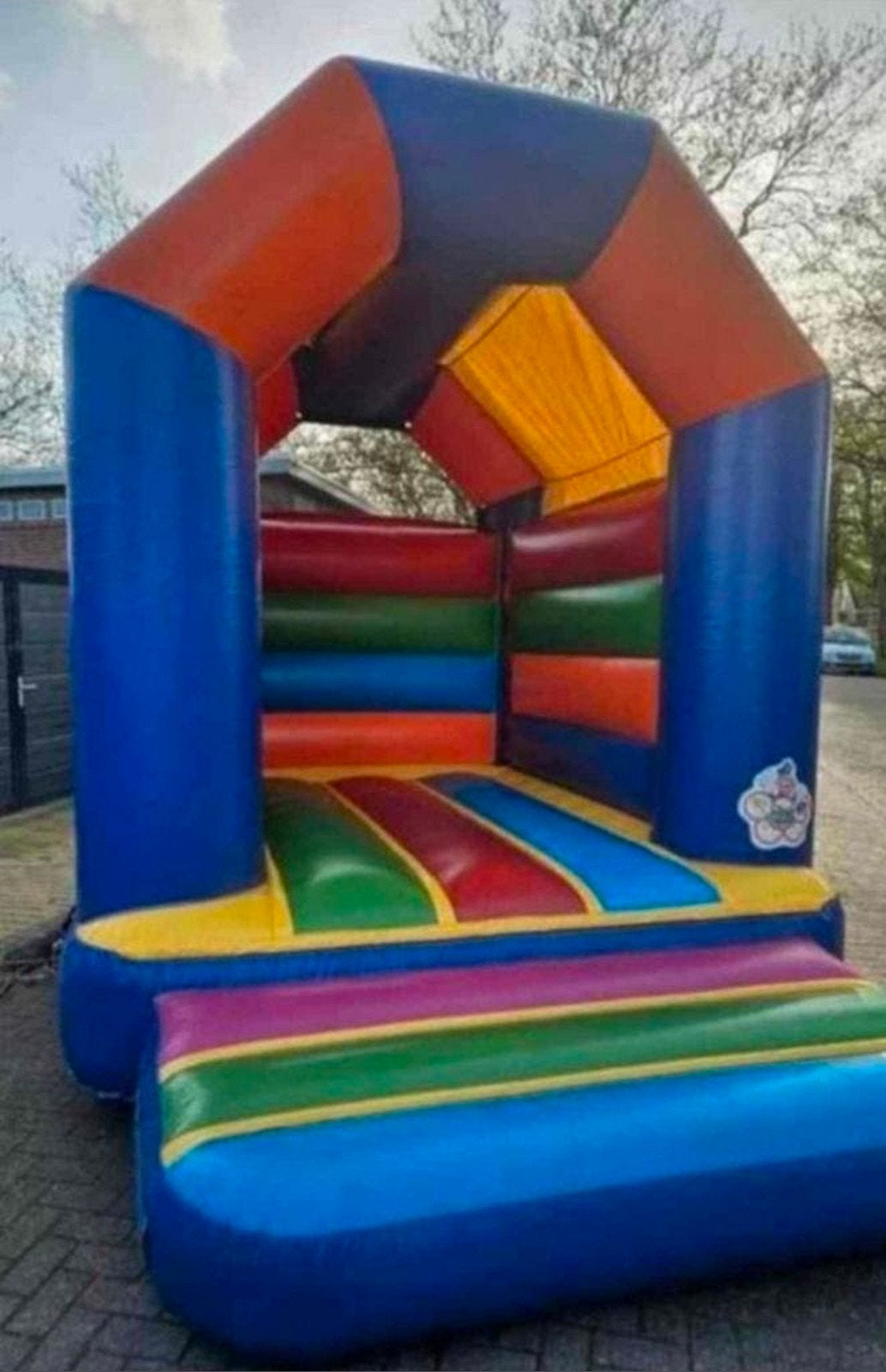 Springkussen 3x4 meter, Ophalen, Zo goed als nieuw, Overige