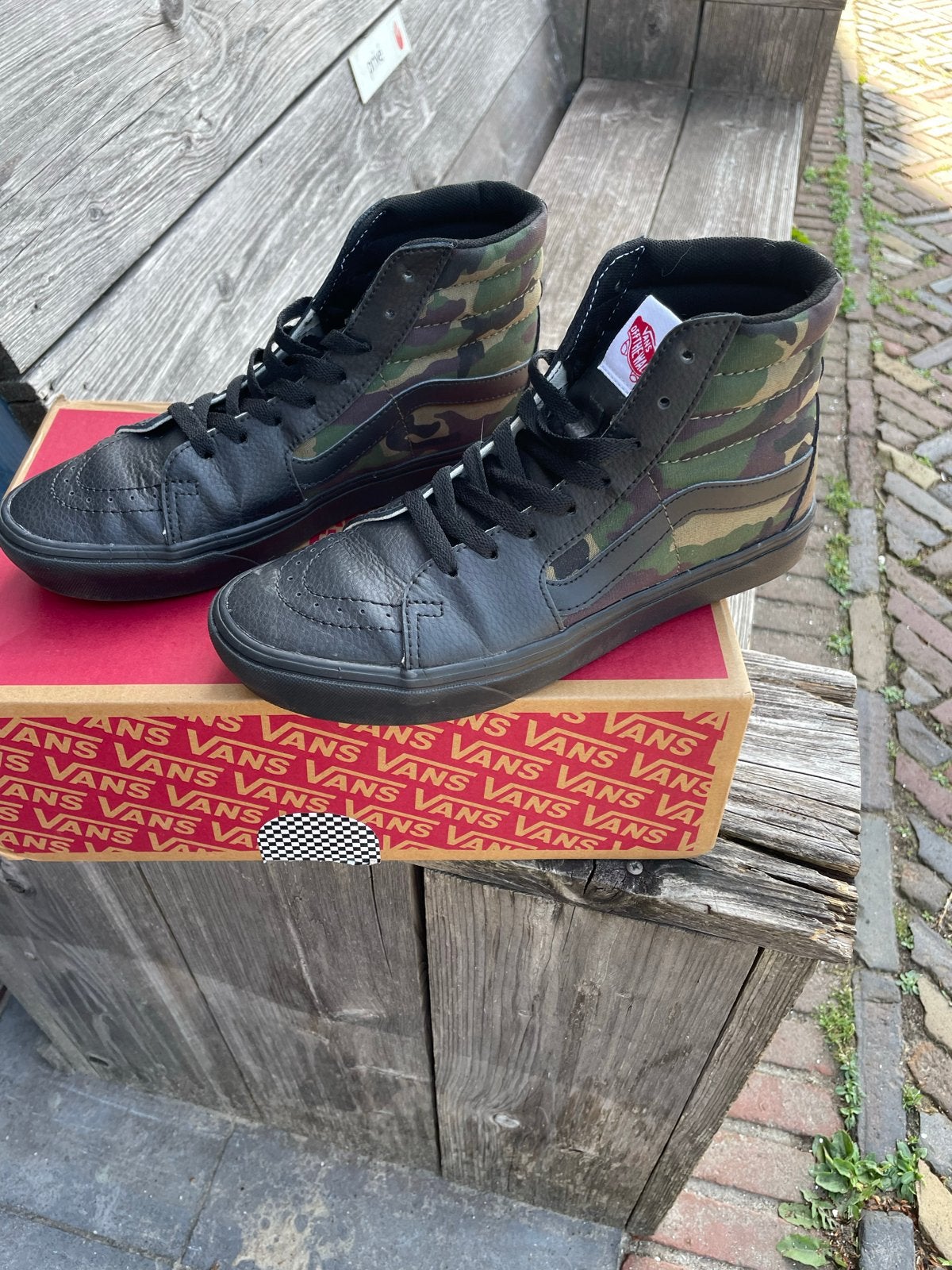 Vans Sk8-Hi ComfyCush Camo Sneakers - Maat 40, Ophalen of Verzenden, Zo goed als nieuw, Overige kleuren