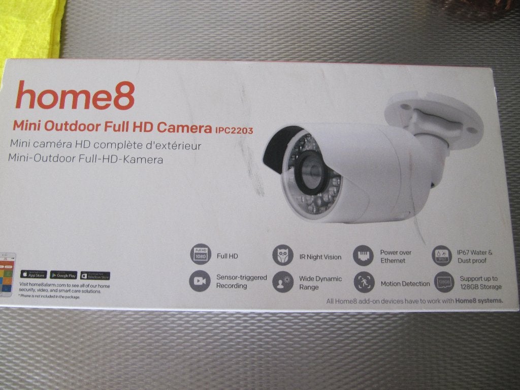 home8 mini outdoor full hd camera type ipc2203, Ophalen of Verzenden, Nieuw, Buitencamera