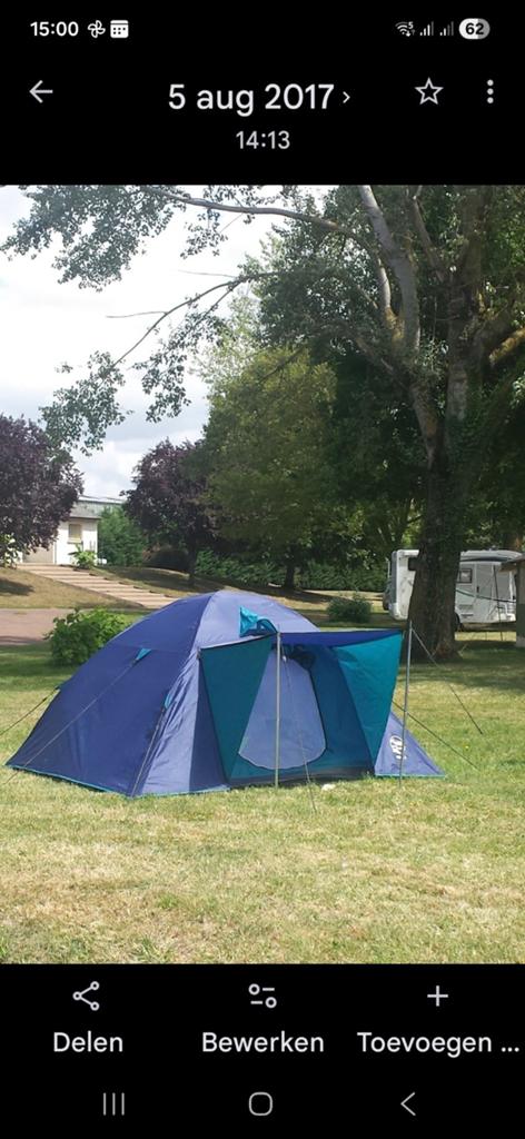 Easy Camp Garda 3 Koepeltent - Ideaal voor 3 personen, Ophalen, Gebruikt