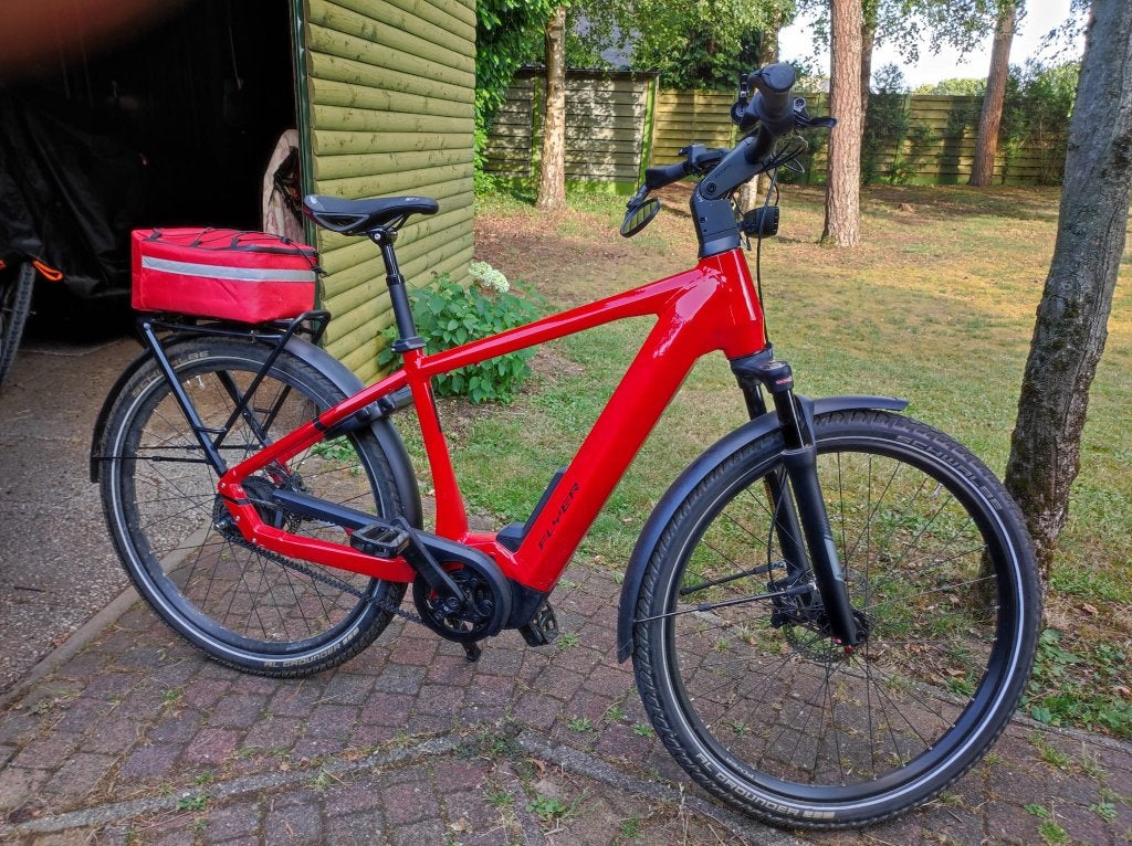 Flyer G1 Upstreet 7.23 Gents Red M, Nieuw, 51 tot 55 cm, 50 km per accu of meer, Ophalen