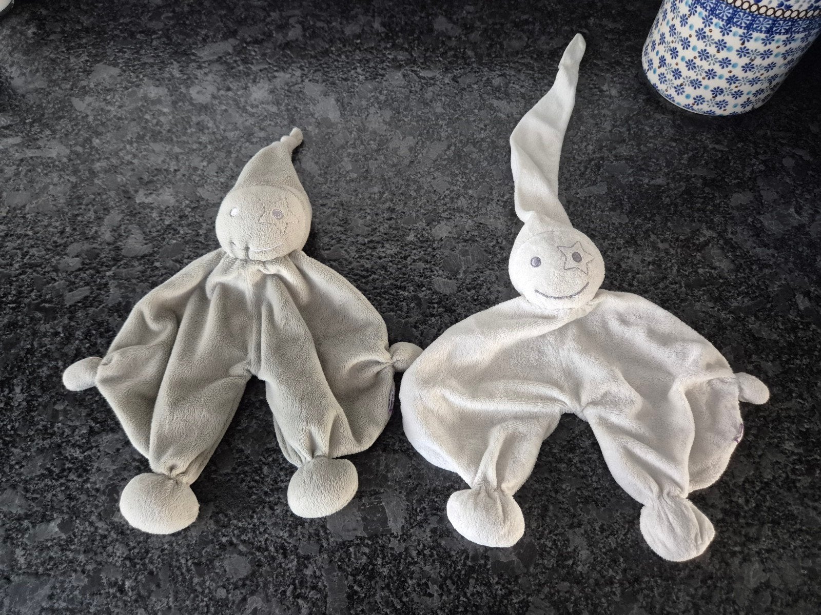 Prénatal  - Knuffeldoekjes Spookje Grijs 2 stuks, Ophalen of Verzenden, Overige typen