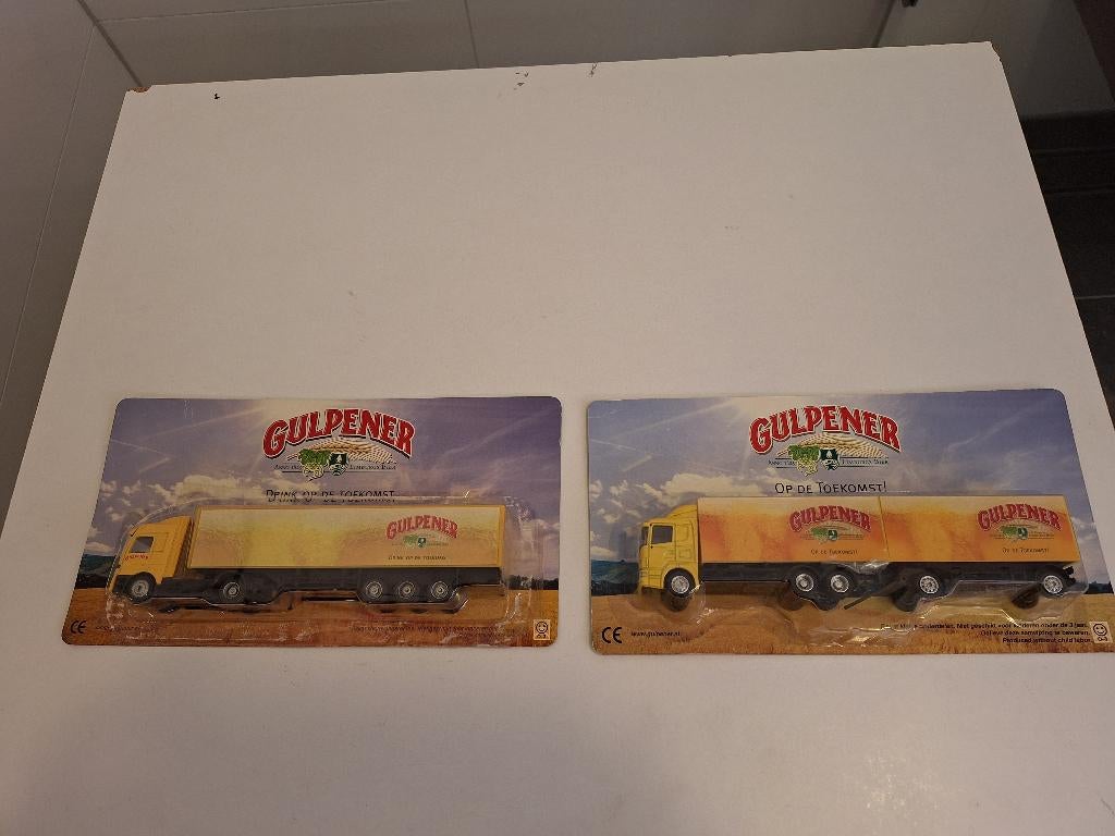 Mercedes oplegger + Scania bakwagen+aanhanger Gulpener bier, Ophalen of Verzenden, Nieuw, Bus of Vrachtwagen, Overige merken