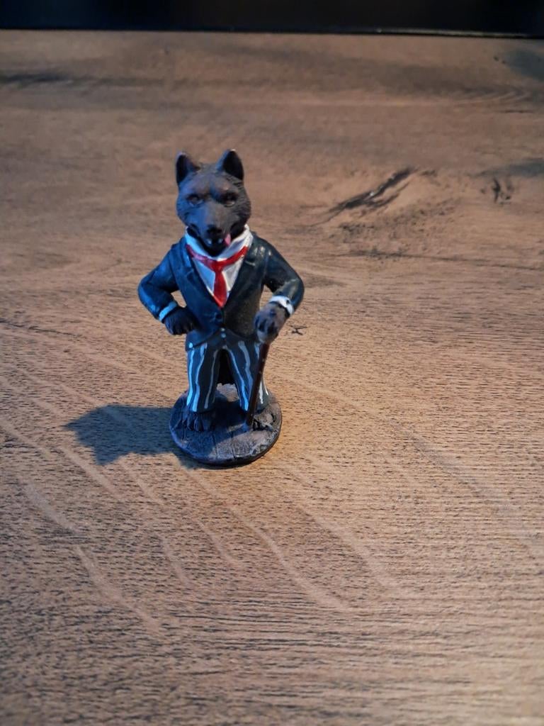 Luville efteling wolf, Verzamelen, Efteling, Ophalen, Zo goed als nieuw, Beeldje of Poppetje