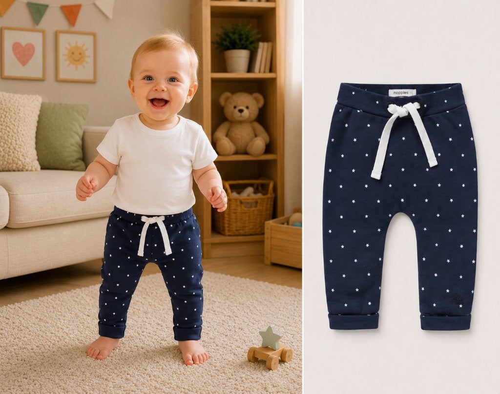 Broek Noppies Bain Navy maat 62 NIEUW, Kinderen en Baby's, Babykleding | Maat 62, SO, Broekje, Meisje, Nieuw