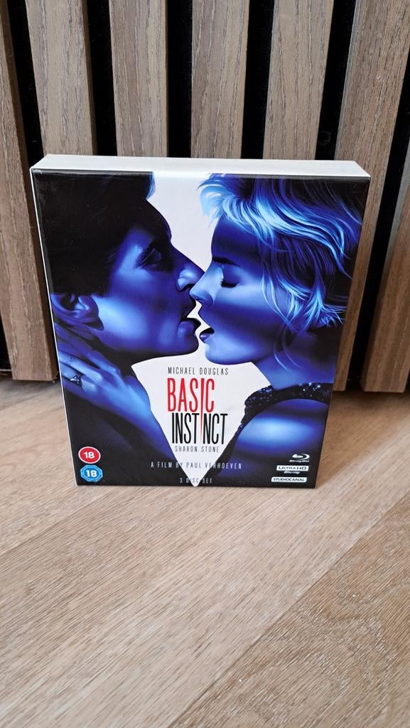 Basic Instinct 4K Speciale Editie Blu-ray, Cd's en Dvd's, Blu-ray, Ophalen of Verzenden, Nieuw in verpakking, Thrillers en Misdaad