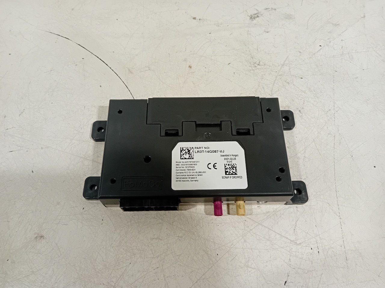 Bluetooth control module Ford Transit, Ophalen of Verzenden, Van der Ven Autorecycling B.V., Onderdelen@venauto.nl, Ettenseweg 76, 4706 PB Roosendaal, The Netherlands