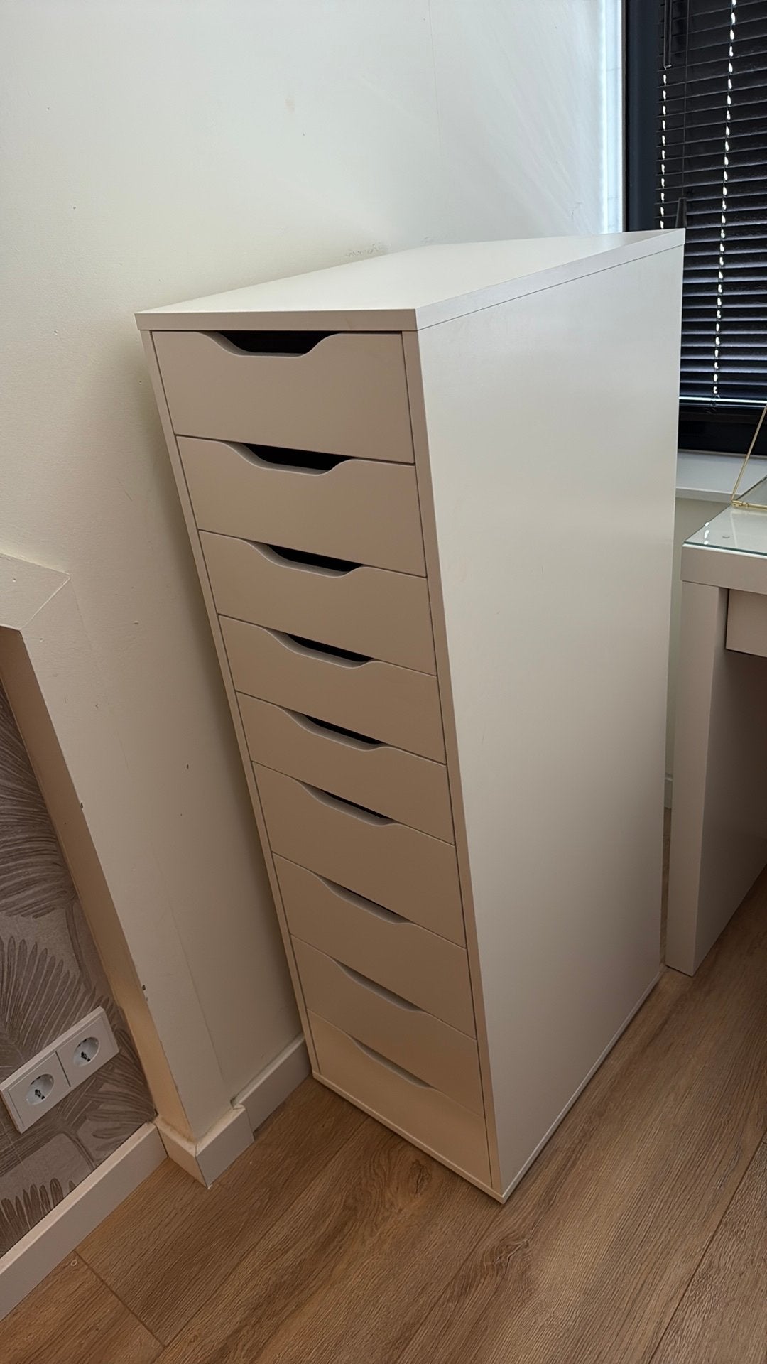 IKEA ALEX ladekast, Huis en Inrichting, Ophalen, Minder dan 50 cm, 5 laden of meer, Zo goed als nieuw