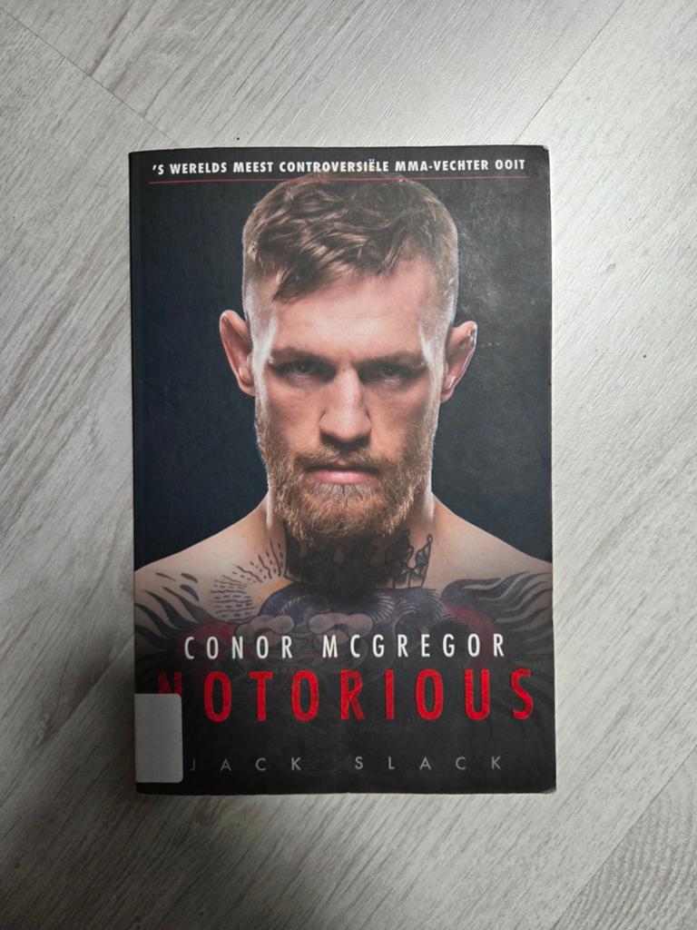 Conor McGregor: Notorious - Jack Slack (Boek), Ophalen of Verzenden