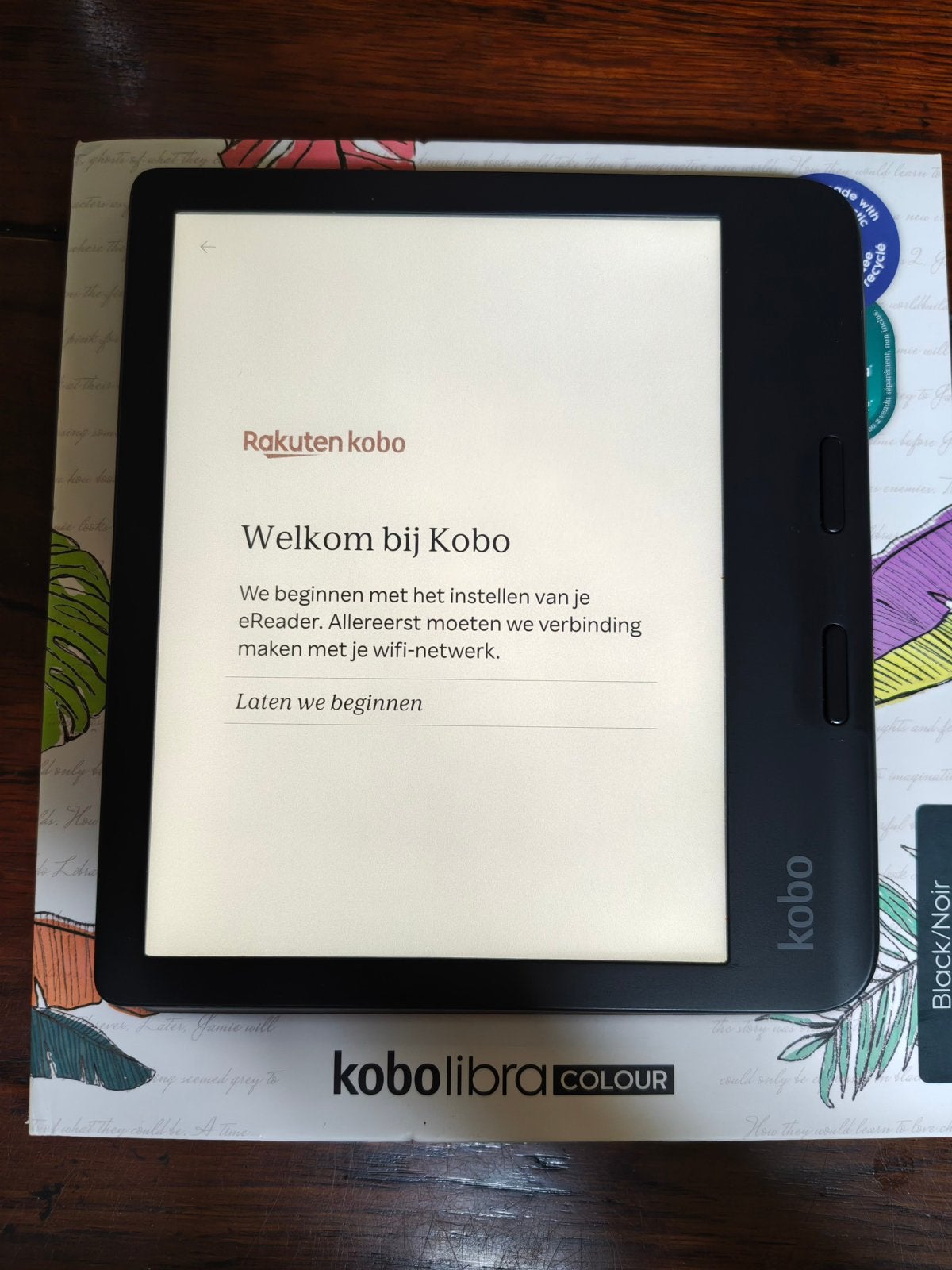 Kobo Libra Colour (2025, zwart), Ophalen of Verzenden, Zo goed als nieuw