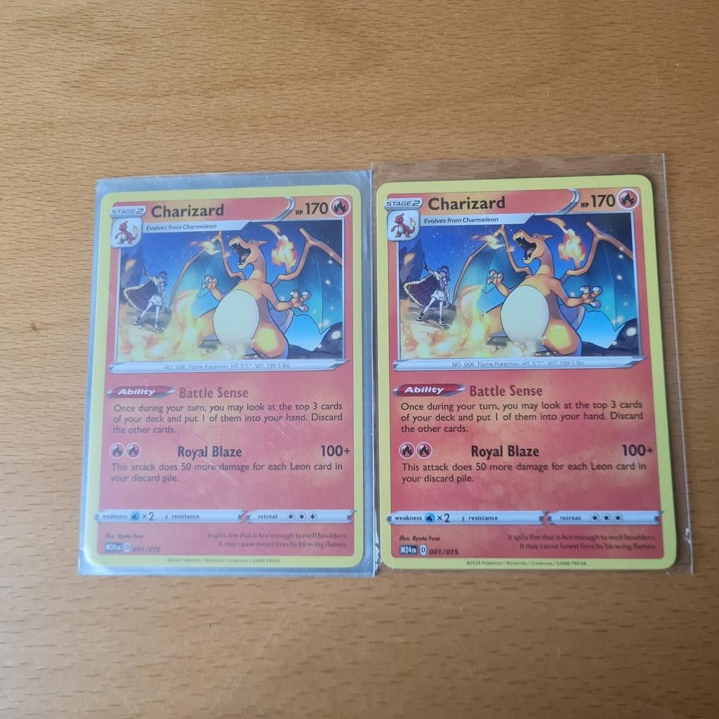 Charizard  promo, Ophalen of Verzenden, Nieuw, Losse kaart, Foil