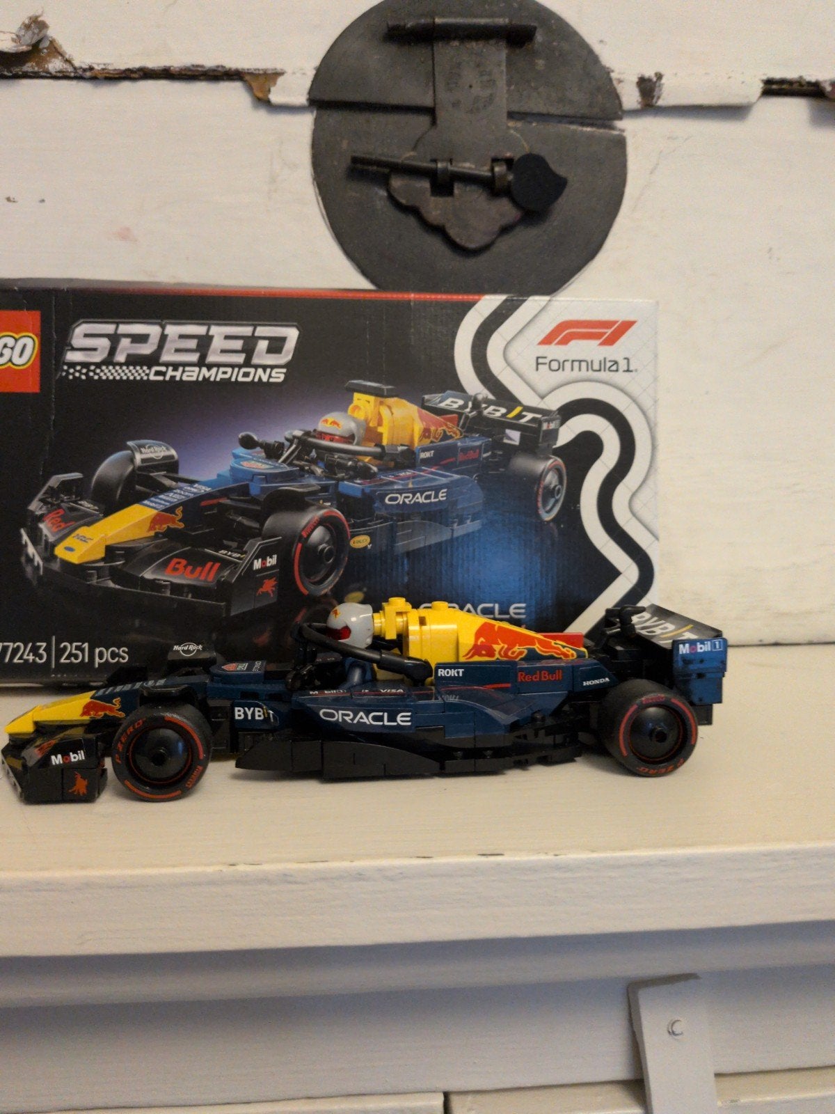 LEGO Speed Champions Red Bull Racing F1 Auto (77243), Ophalen of Verzenden, Zo goed als nieuw, Overige merken