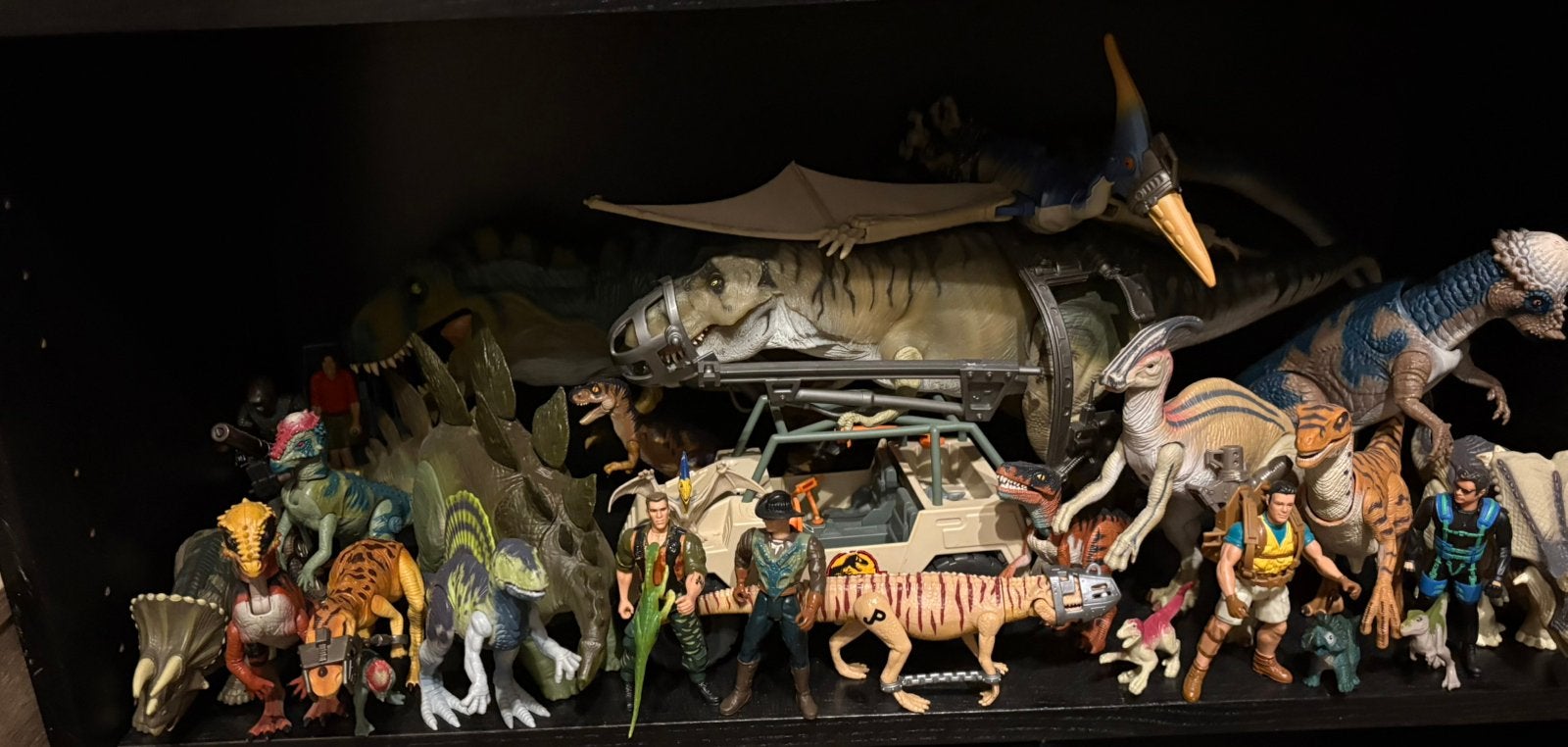 Jurassic park 2 figuren kenner, Ophalen of Verzenden