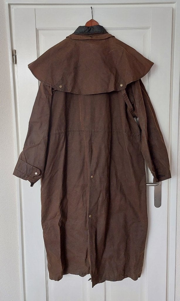 Eidex Kiwi Stockman Waxcoat Mt 6, westernjas, Ophalen of Verzenden, Zo goed als nieuw, Overige maten, Bruin