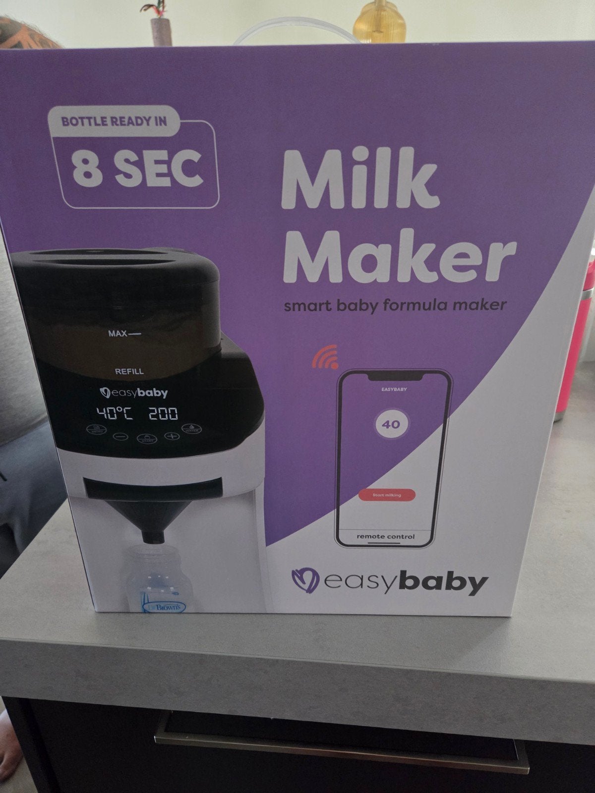 milkmaker easybaby, Ophalen of Verzenden, Zo goed als nieuw, Overige typen