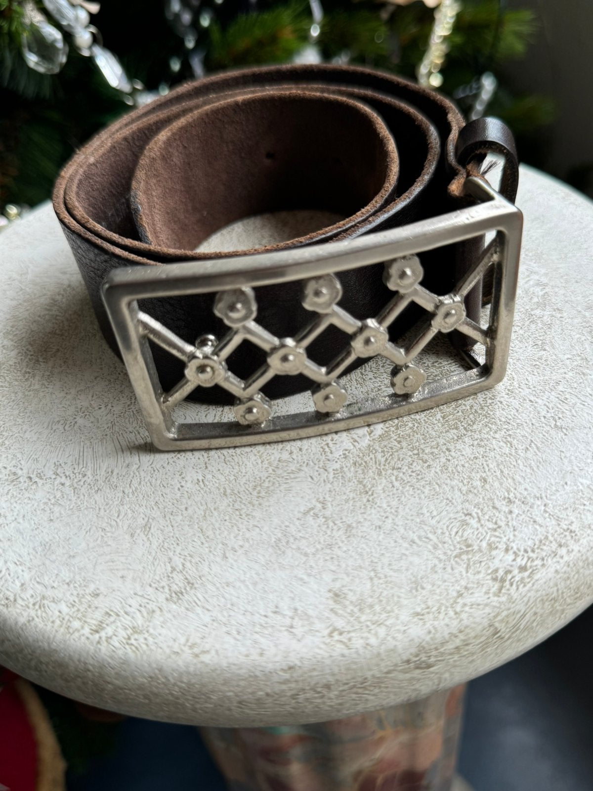 Vintage Diesel belt. Mod. Flirt. 100% leather. Italy, Kleding | Dames, Riemen en Ceinturen, Verzenden, Zo goed als nieuw, Zwart