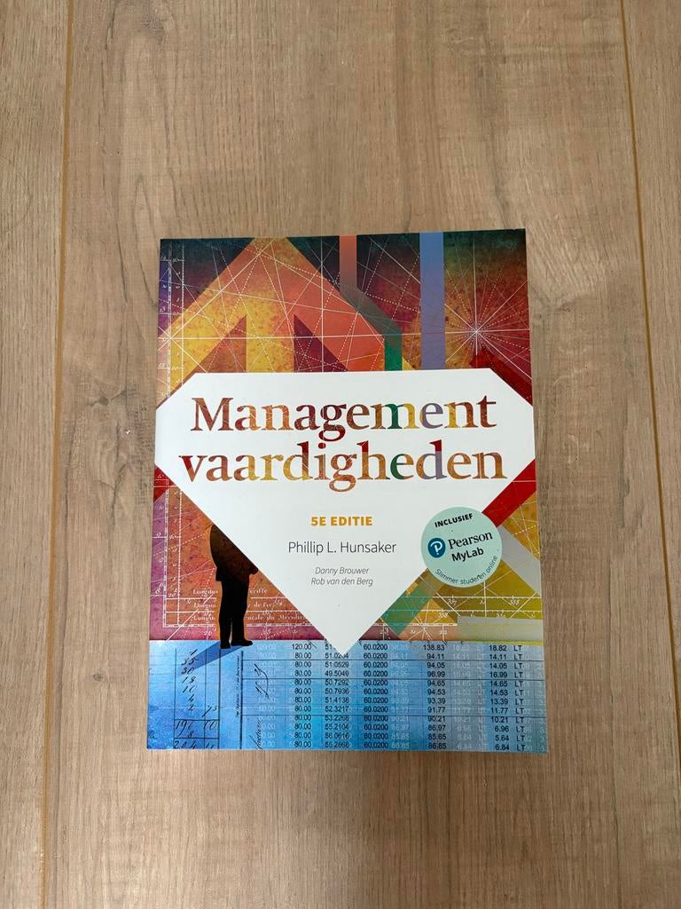 Managementvaardigheden 5e editie - Hunsaker, Boeken, Ophalen of Verzenden, Zo goed als nieuw, Management