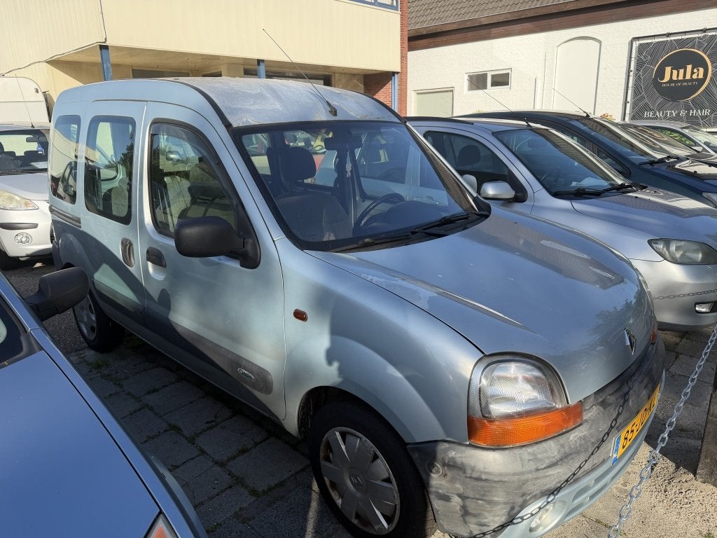 Renault Kangoo 1.2-16V AIRCO Apk:3-2027.lelijke auto...valt, Auto's, 4 cilinders, Bedrijf, Handgeschakeld, Kangoo