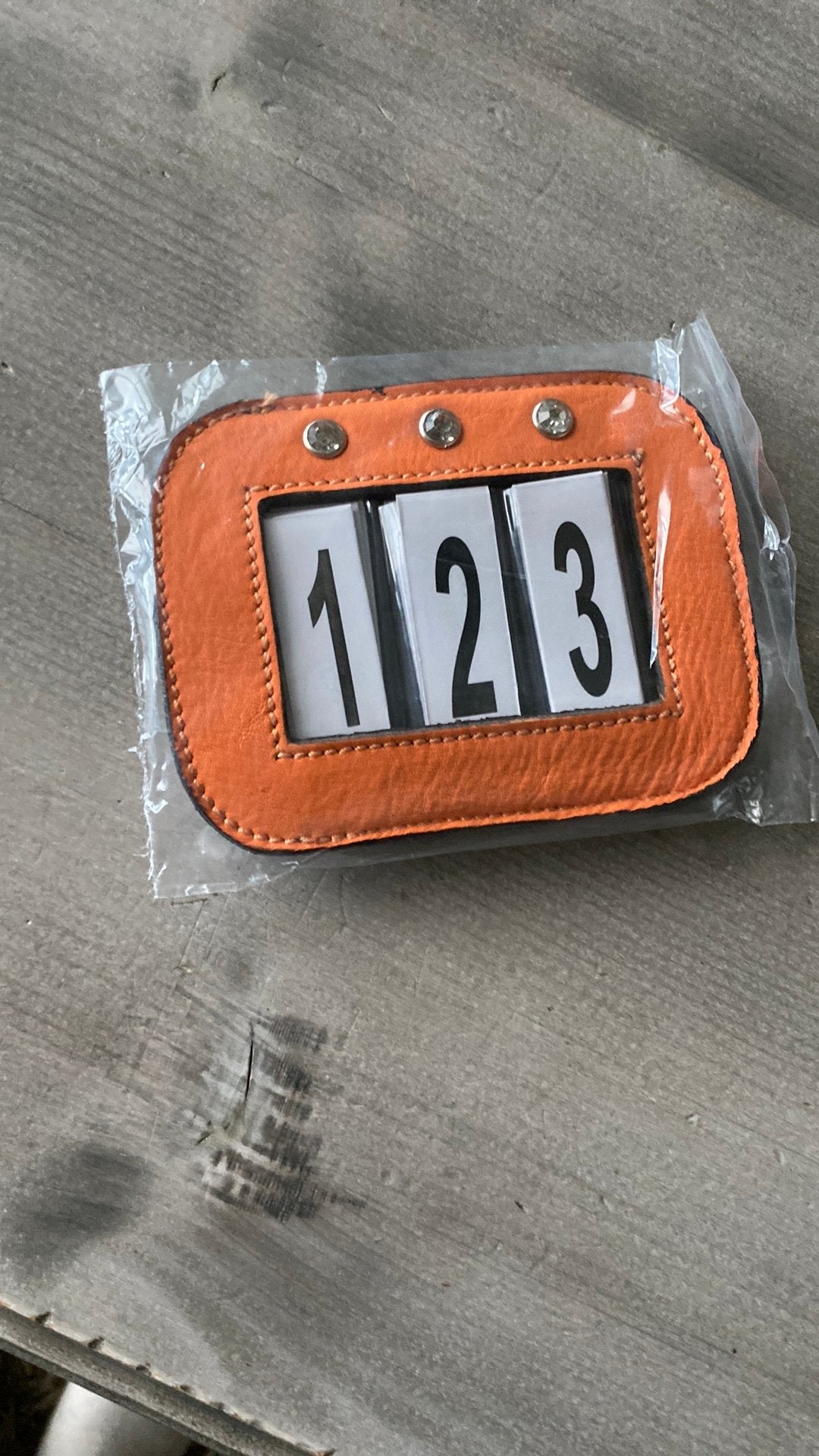 Hoofdstel nummer te koop, Oranje, Overige typen, Nieuw, Ophalen of Verzenden