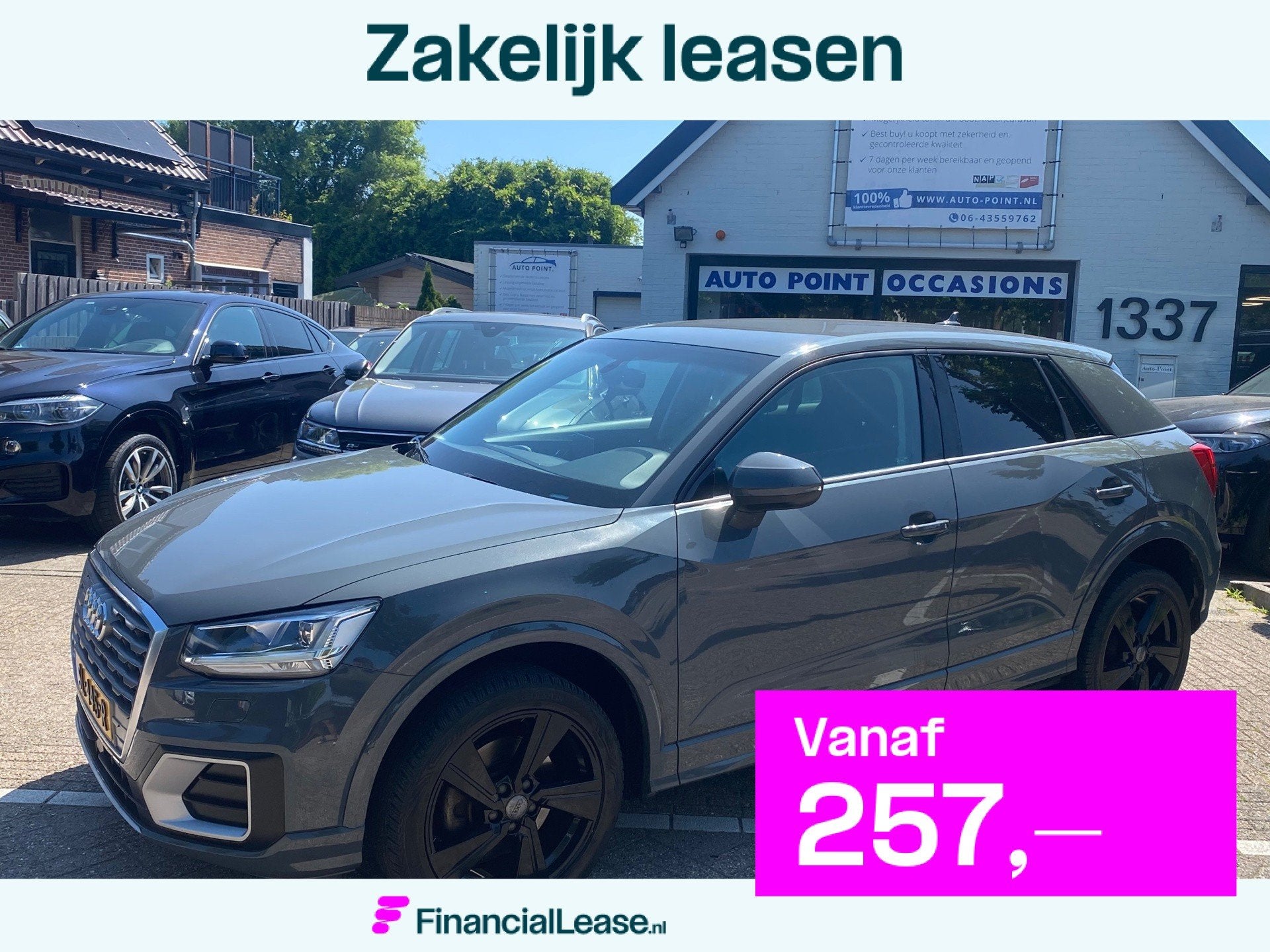 Audi Q2 30TSI NAVI/AMBIANCE/CRUISE/MATRIX/PDC/18INCH, Voorwielaandrijving, Gebruikt, 116 pk, Origineel Nederlands