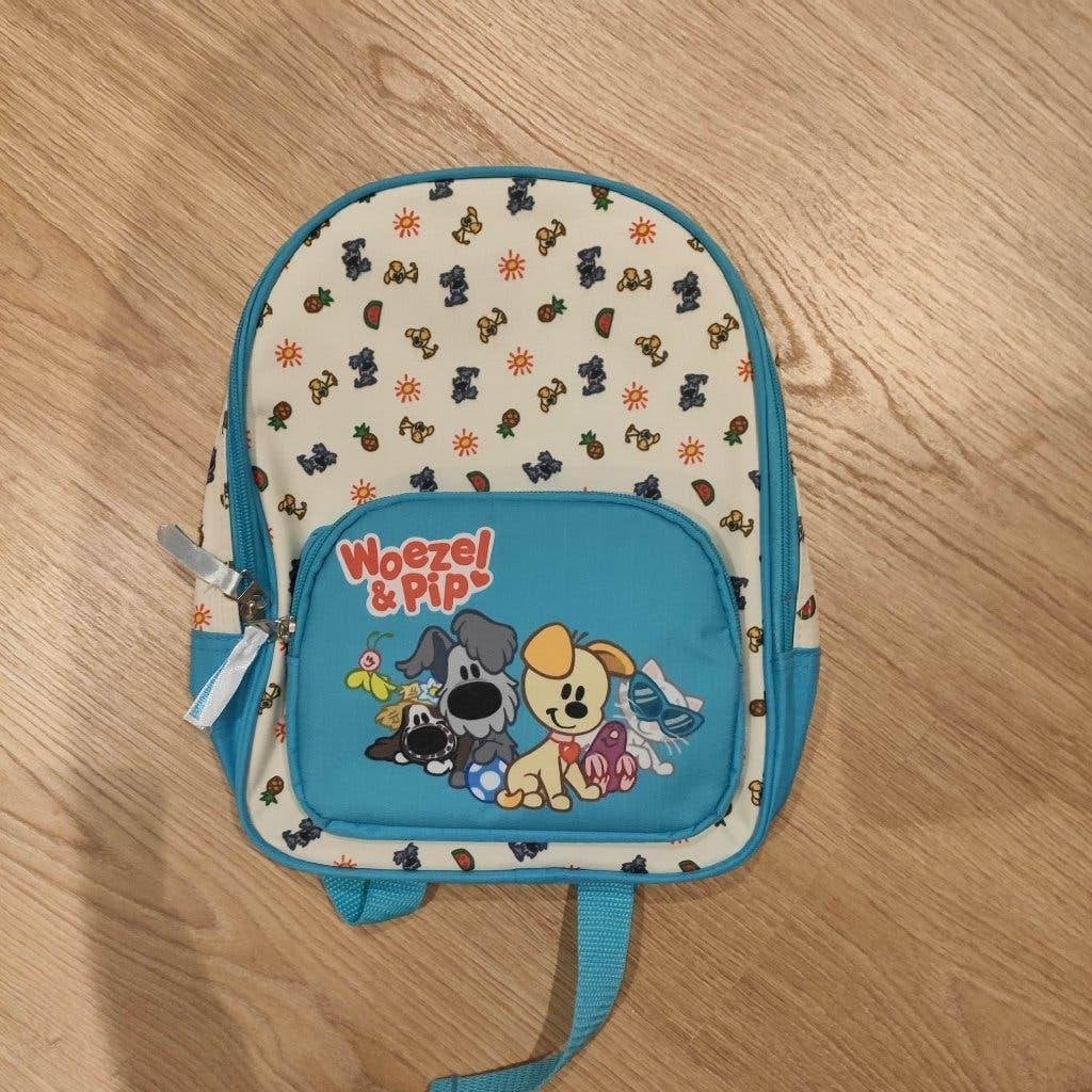 Woezel en Pip rugzak en trolley, Ophalen
