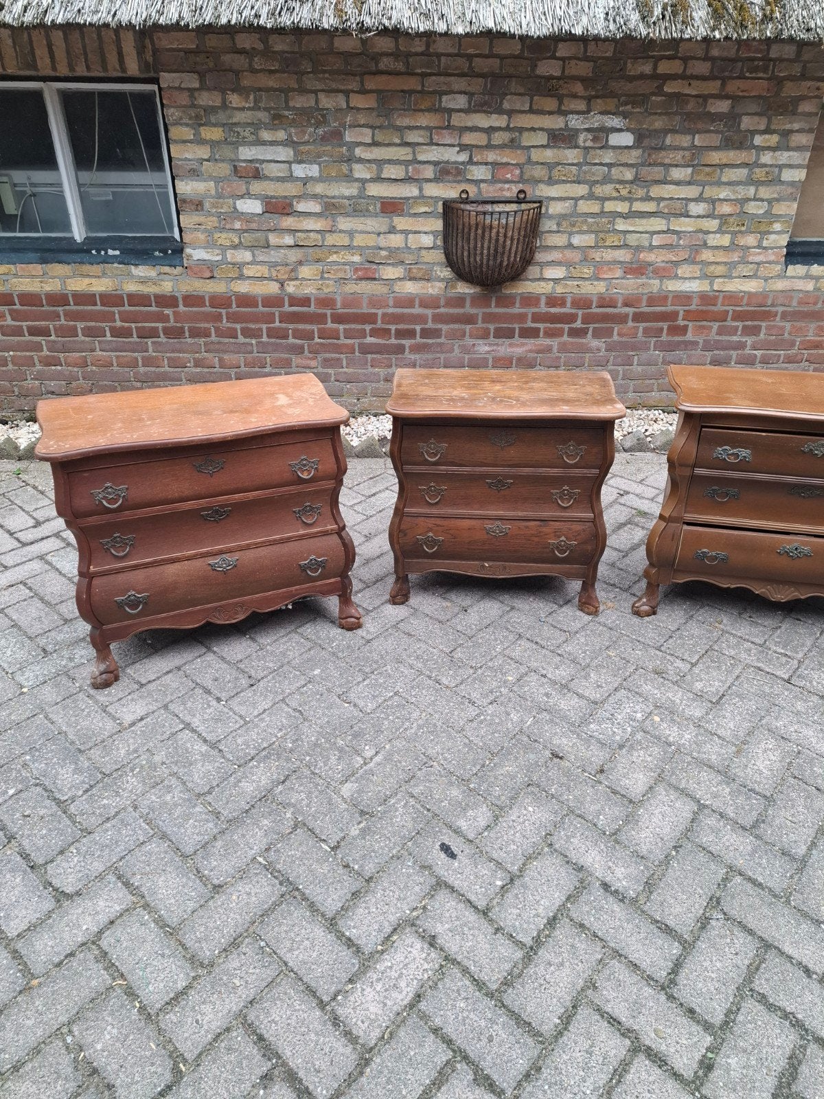 3 buikkastjes in 1 koop, Huis en Inrichting, Kasten | Ladekasten, Ophalen of Verzenden, 25 tot 50 cm, 50 tot 100 cm, Minder dan 100 cm