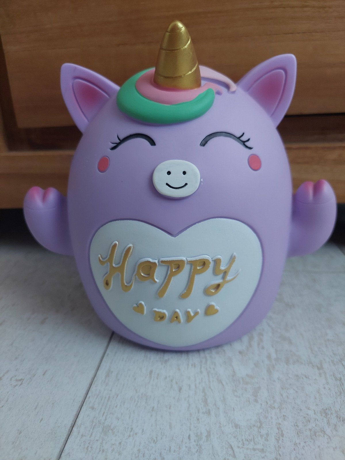 Super leuke eenhoorn Unicorn spaarpot, Verzenden, Zo goed als nieuw, Kunststof, Dier