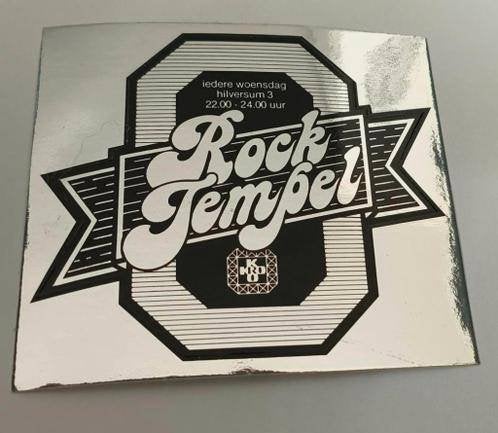 Sticker KRO Rocktempel, Ophalen of Verzenden, Zo goed als nieuw, Film, Tv of Omroep