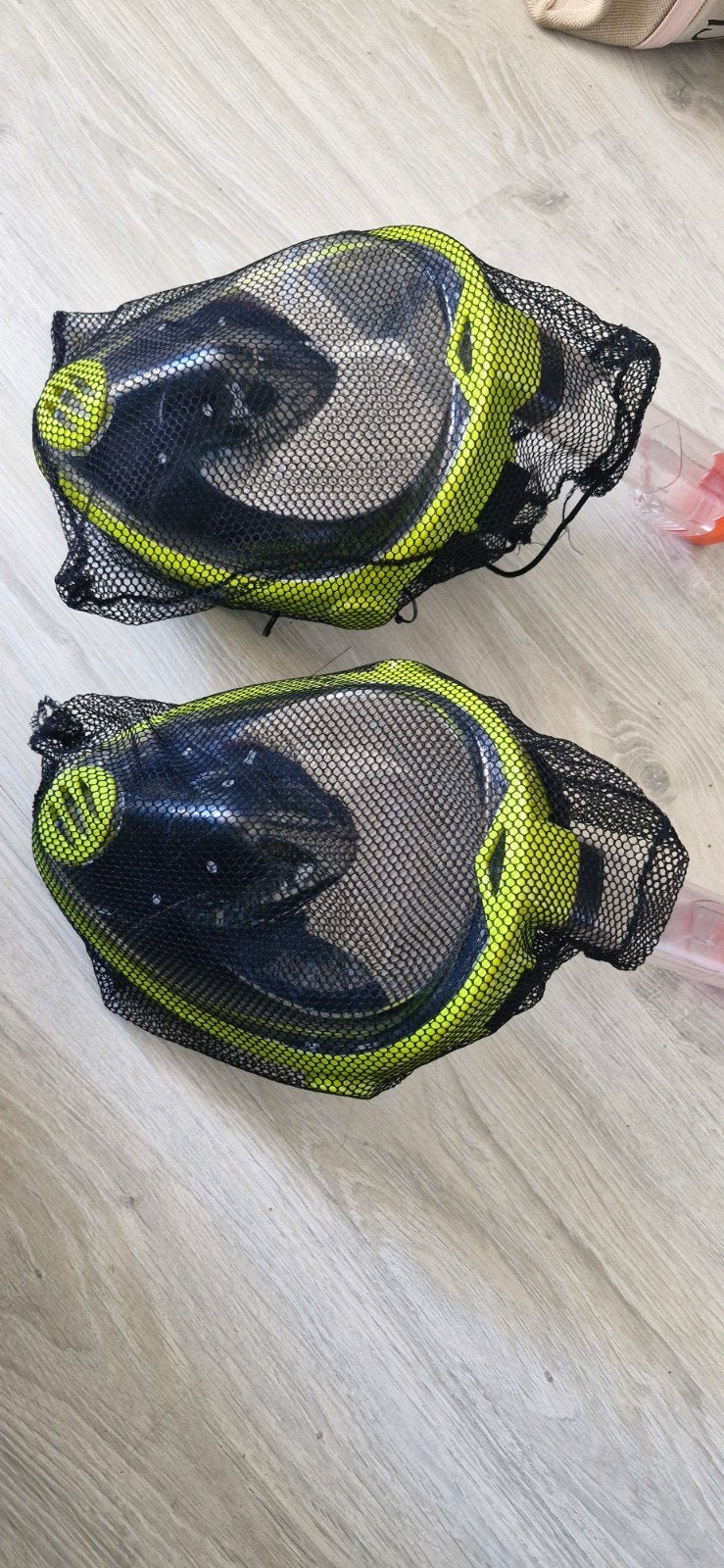 Twee snorkelmaskers in maat S/M, Ophalen of Verzenden
