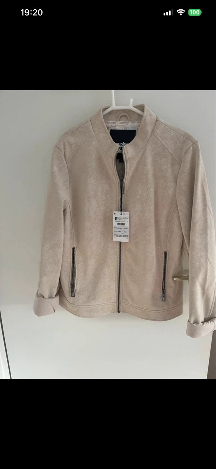 Desigual jasje, nieuw met kaartjes, maat L, Ophalen of Verzenden, Nieuw, Maat 42/44 (L), Beige