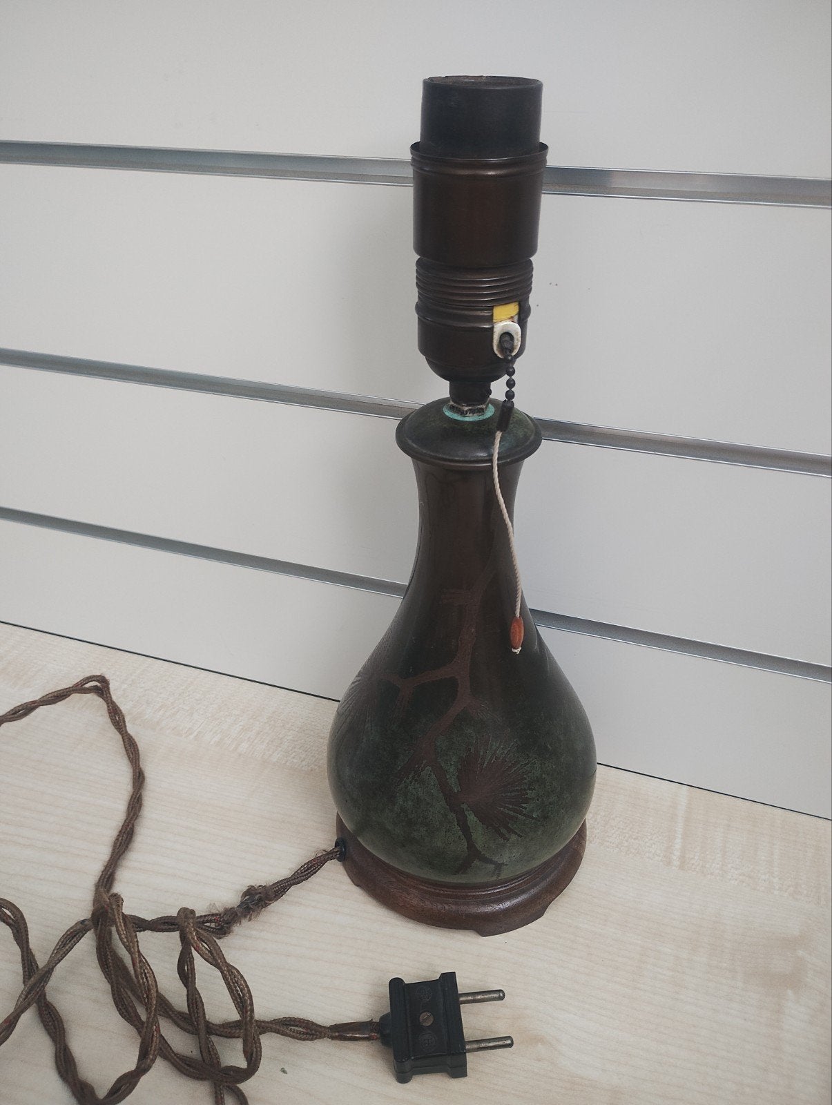 oude gesigneerde WMF lamp, Verzenden