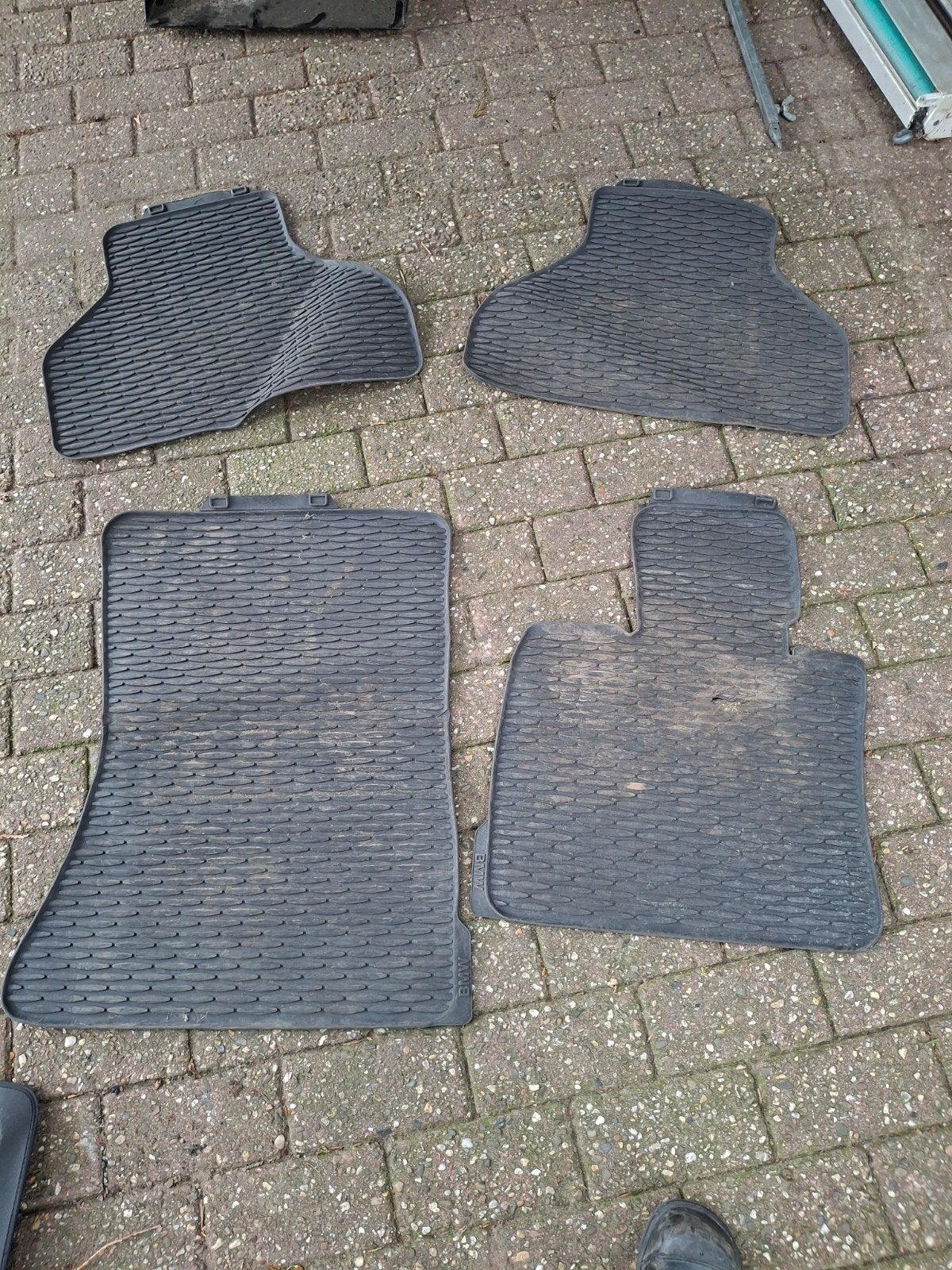 Originele BMW X5 (2012) rubberen matten, Auto diversen, Automatten, Ophalen of Verzenden