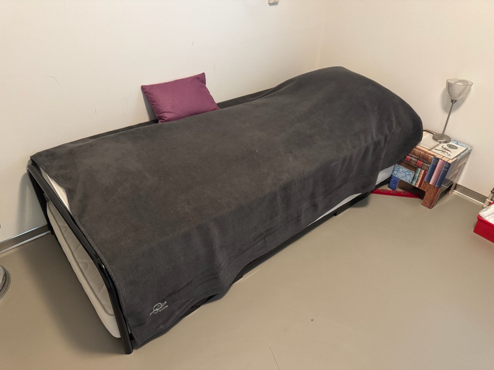 Onderschuifbed 90x200cm - Zo goed als nieuw, Huis en Inrichting, Slaapkamer | Bedden, 90 cm, Eenpersoons, Wit, Ophalen of Verzenden