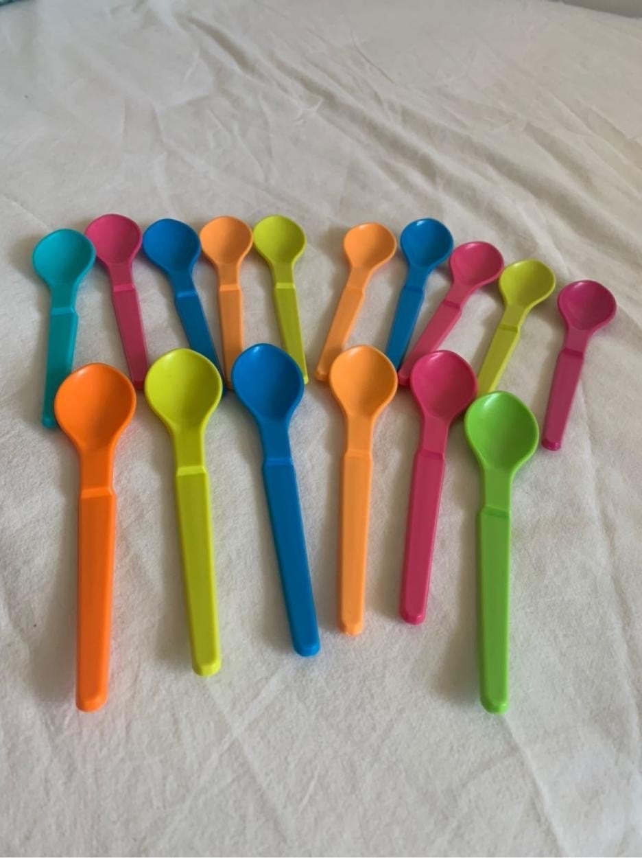 Nieuwe Tupperware babylepels - hang aan lepeltjes, BPA-vrij, Overige kleuren, Overige typen, Nieuw