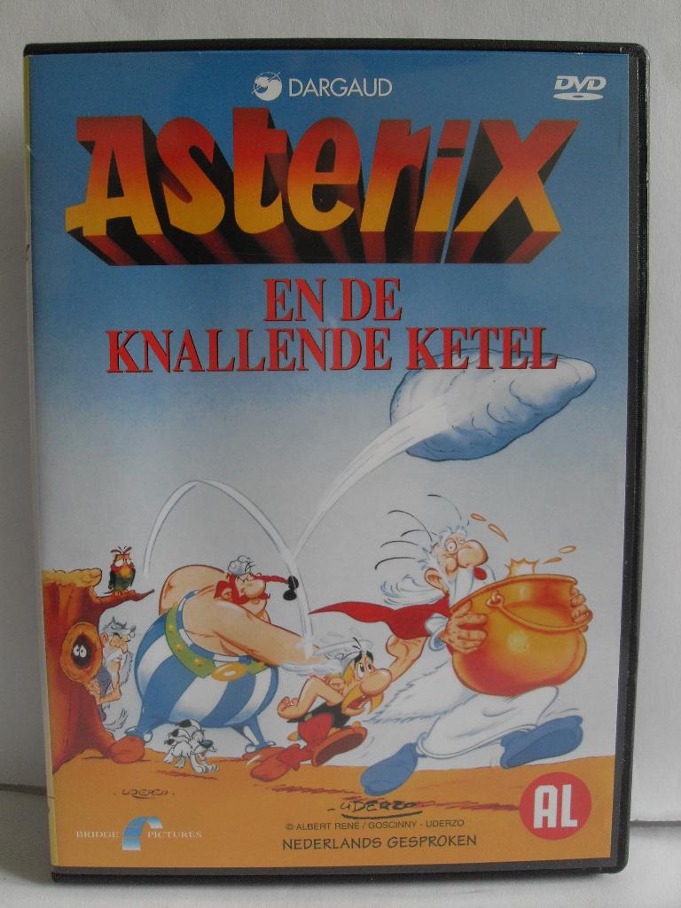 Asterix en Obelix DVD Asterix En De Knallende Ketel, Europees, Tekenfilm, Alle leeftijden, Ophalen of Verzenden