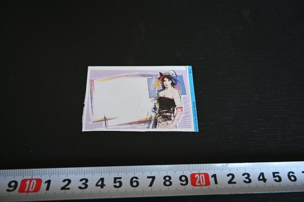 sticker label etiket schoolbord vrouw, Ophalen of Verzenden, Zo goed als nieuw