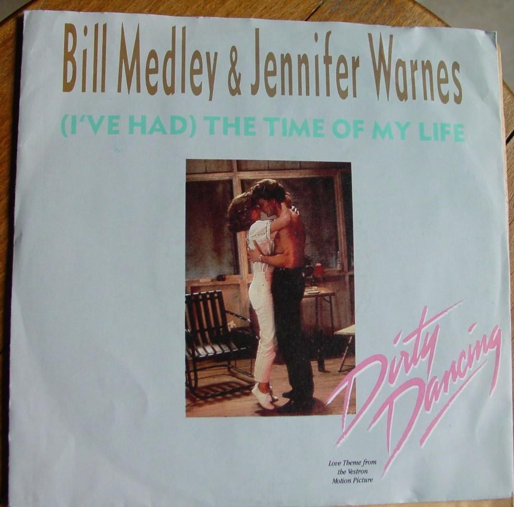 45T 7INCH VINYL SINGLE BILL MEDLEY AND JENNIFER WARNES, Cd's en Dvd's, Vinyl Singles, Ophalen of Verzenden, Zo goed als nieuw
