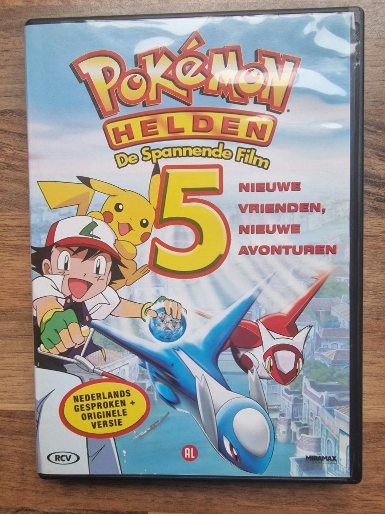 Pokemon 5 Helden DVD, Tekenfilm, Verzenden, Nederlands, Nederlands
