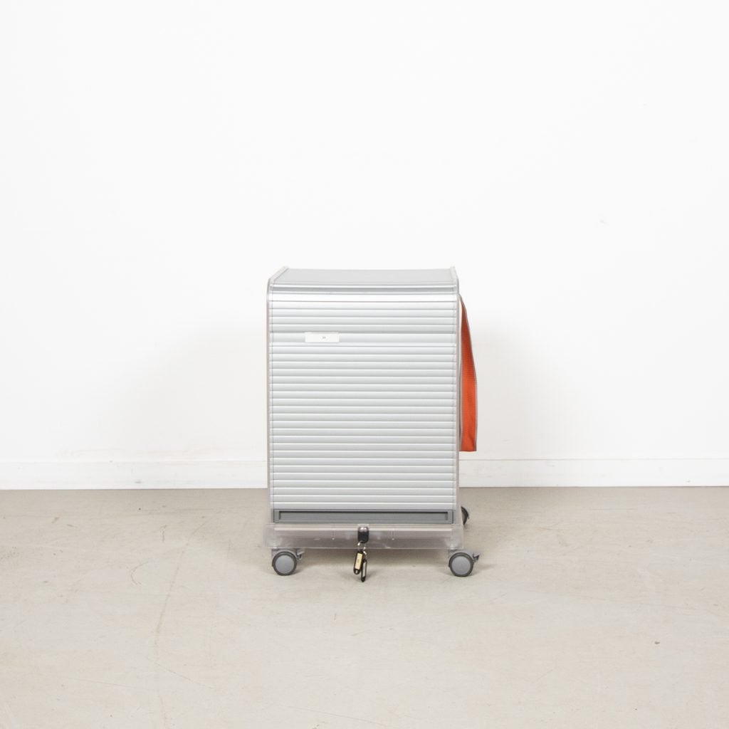 Vitra Follow Me 1 Rolcontainer Grijs Kunststof/Metaal, Niet ingevuld, Gebruikt, Niet ingevuld, Niet ingevuld