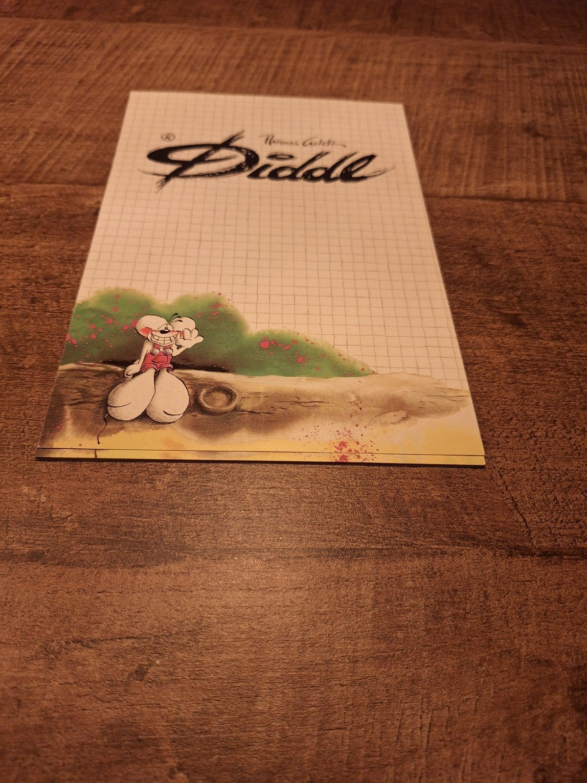 Diddl A5 blok nr 117 met 6 blaadjes, Ophalen of Verzenden