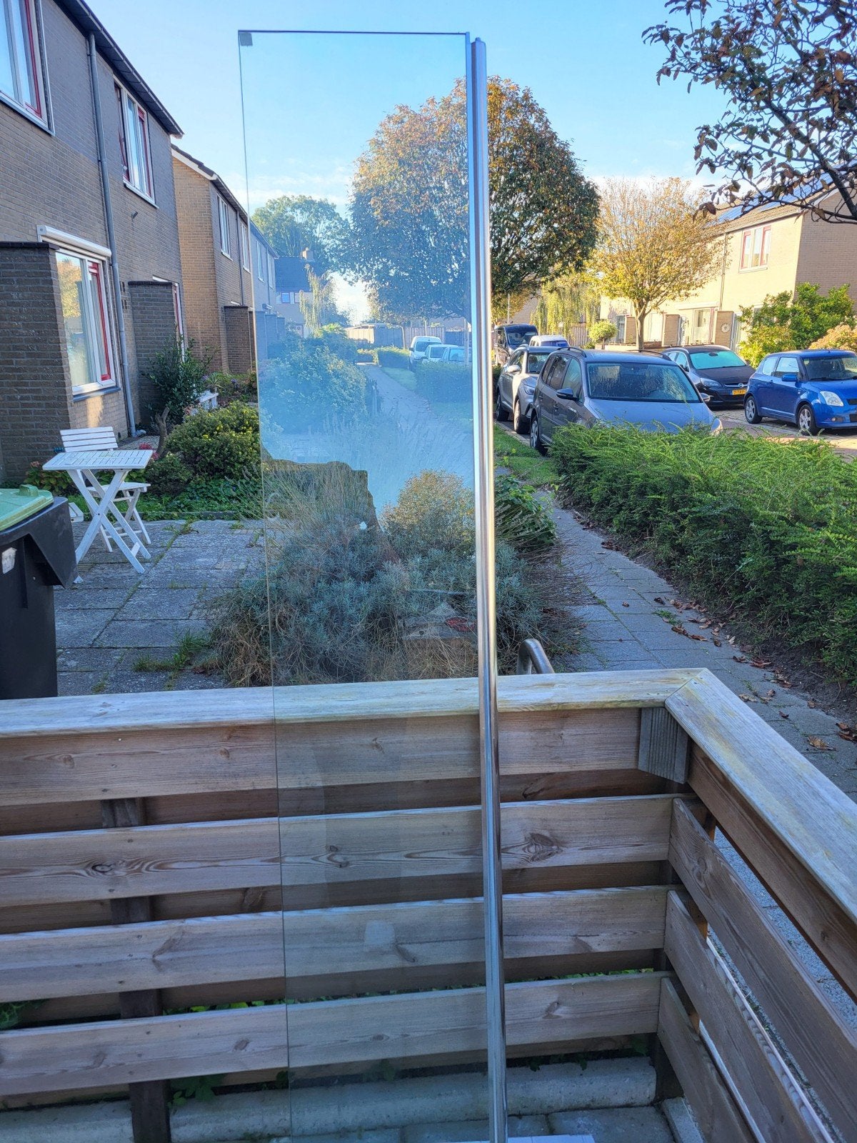 Glazen deel van de douche deur, Ophalen, Minder dan 80 cm, 120 tot 160 cm, Zo goed als nieuw