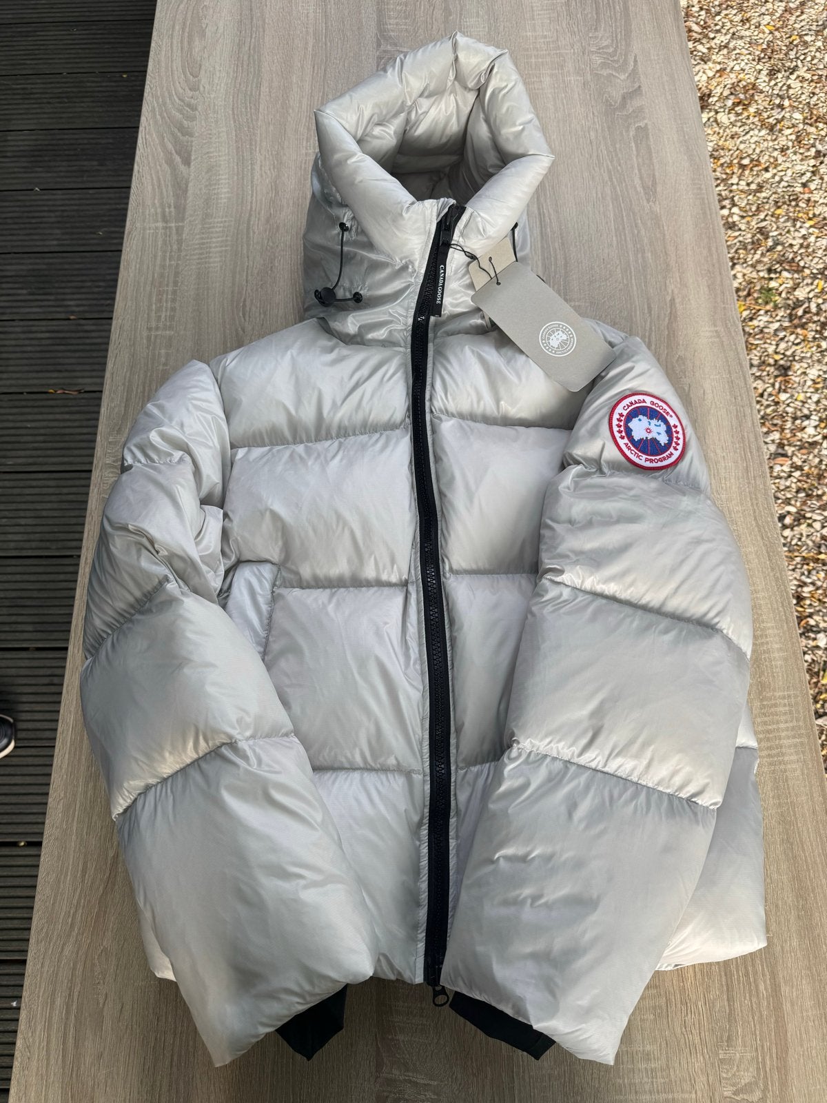Canada Goose Crofton Puffer Jas - Nieuw met labels, Verzenden, Nieuw, Maat 56/58 (XL), Wit