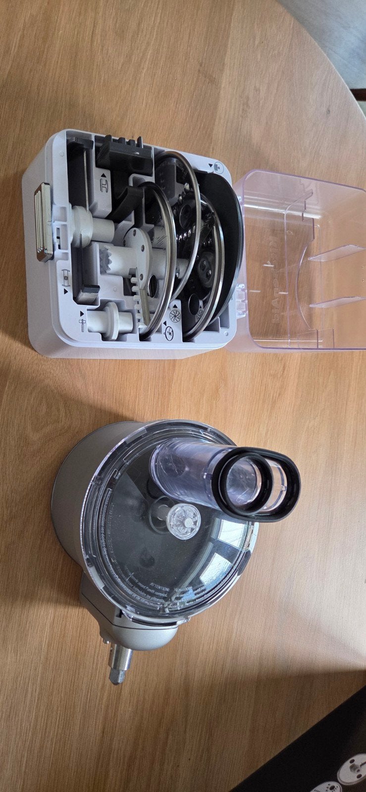 KitchenAid Foodprocessor - Zo goed als nieuw, 4 liter of meer, Ophalen of Verzenden, Zo goed als nieuw, 3 snelheden of meer