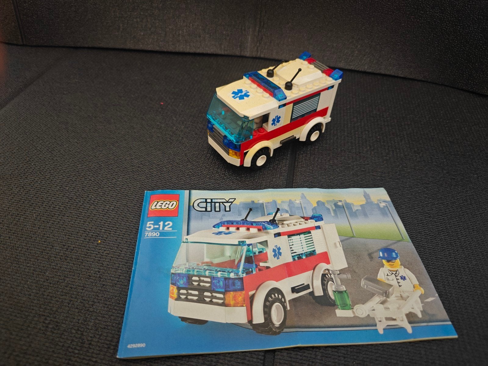 Lego City 7890 Ambulance, Kinderen en Baby's, Speelgoed | Duplo en Lego, Lego, Compleet, Ophalen of Verzenden, Complete set