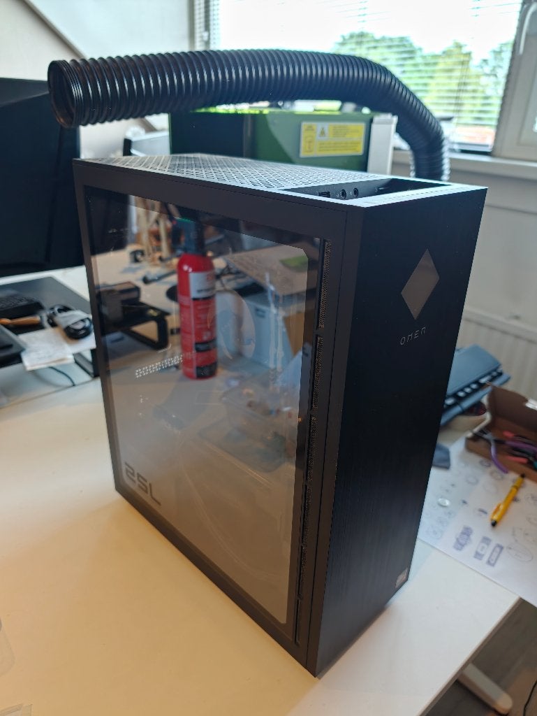 HP OMEN GT12-0475nd AMD Ryzen 7 3700X RTX3070, Ophalen, Zo goed als nieuw, Gaming, SSD