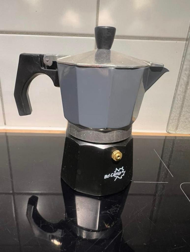 Koffie percolator/ mokapot, Gebruikt, Espresso apparaat, Gemalen koffie, Ophalen of Verzenden