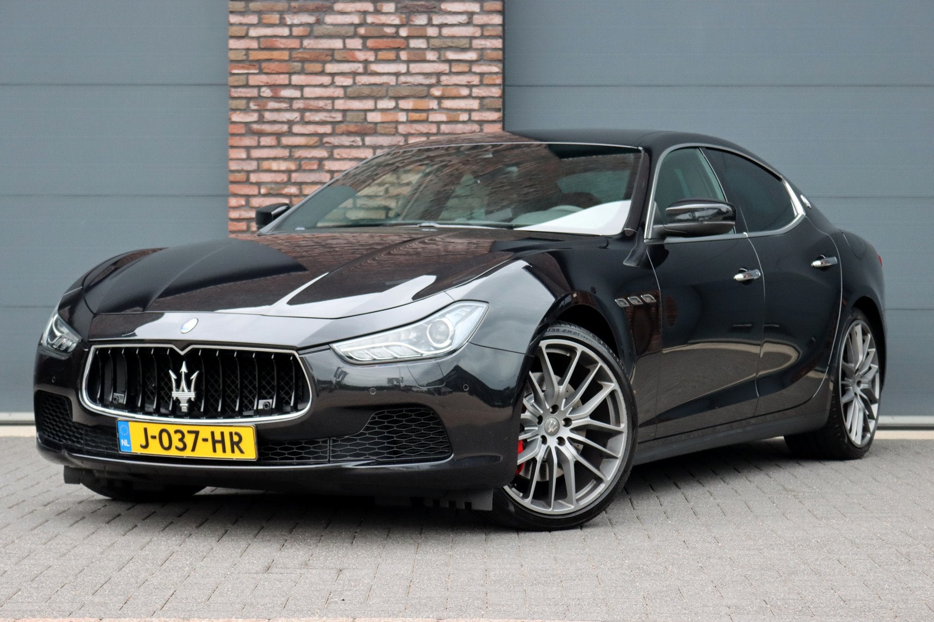 Maserati Ghibli 3.0 S Q4 | Carbon | Bowers&Wilkins | Stoelve, Auto's, Maserati, Automaat, Gebruikt, Zwart, Vierwielaandrijving